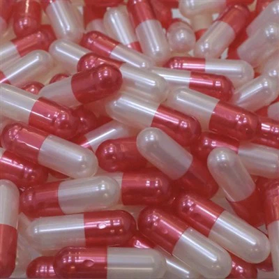 Prázdné pilulkové kapsle