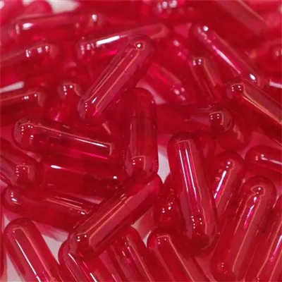 Barevné pilulkové kapsle